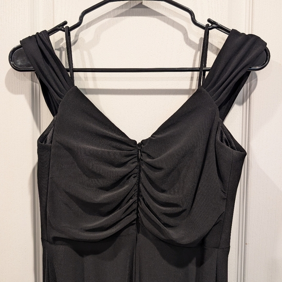 Black Cocktail Dress - Picture 3 of 5